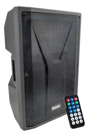 Caja Actústica Activa Lexsen Psw15abt 300w Rms Con Bluetooth / Usb / Fm Y Control Remoto Negro