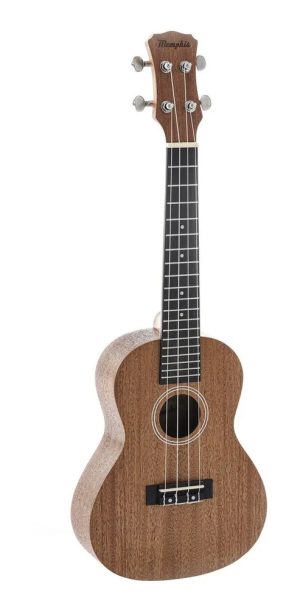 Ukelele Memphis Concierto Sapele - Incluye Funda Color Marrón