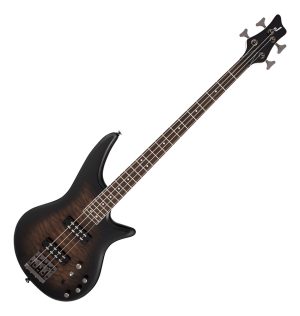 Bajo Electrico Jackson Js3q Iv Spectra Dark  Sunburst  3ts Diestro Naranja Oscuro 4