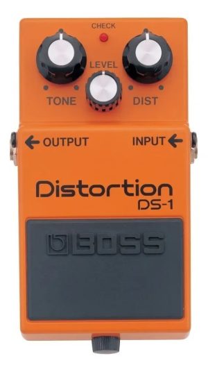 Pedal De Efecto Boss Distortion Ds-1 Naranja