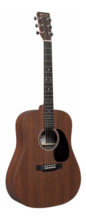 Guitarra Electroacustica Martin Dx1e03 Mahogany C/funda Marrón Oscuro