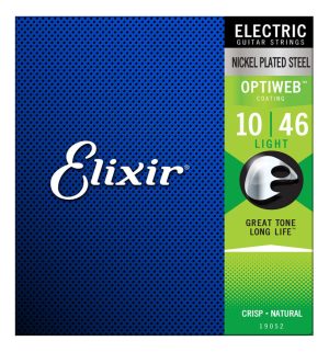 Encordado Eléctrica Elixir Optiweb 010-046 Light