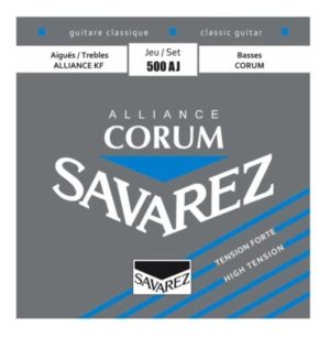 Savarez Alliance Corum 500aj Tensión Alta Cuerdas Guitarra