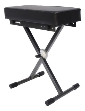Banqueta Para Piano Proel Color Negro