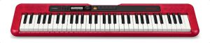 Casio Casiotone Ct-s200 Teclado De 61 Teclas Y 5 Octavas Color Rojo