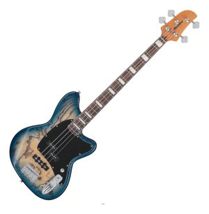 Bajo Talman Ibanez Azul Sombreado Natural Tmb400ta-cbs Acabado Del Cuerpo Barnizado Cantidad De Cuerdas 4 Color Azul Acero Orientación De La Mano Diestro