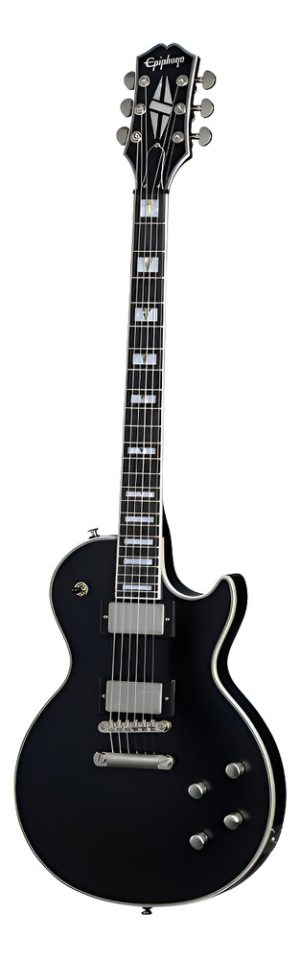 Guitarra Eléctrica EpiPhone Les Paul Prophecy Ébano 6 Cuerdas Negra Diestro Negro