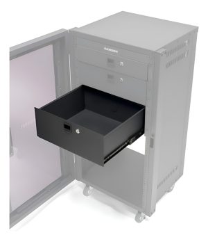 Cajón Metálico 4u Samson Srkdr4u Con Tapa Para Rack Cuo