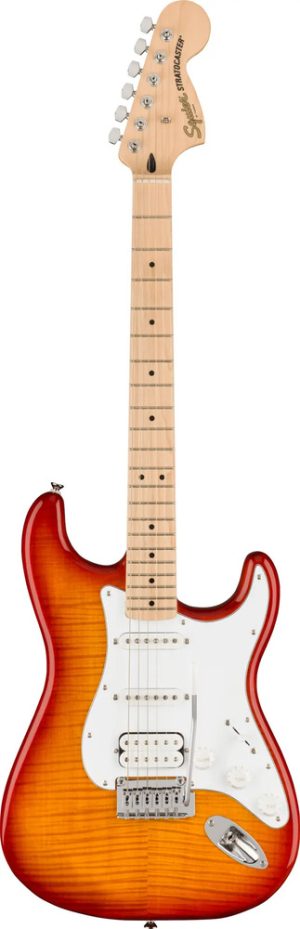 Guitarra Eléctrica Squier By Fender Affinity Series Stratocaster Fmt Hss De Álamo Sienna Sunburst Brillante Con Diapasón De Arce Diestro