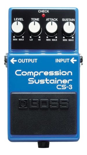 Pedal De Efecto Boss Compression Sustainer Cs-3 Azul