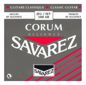 Cuerda De Guitarra Savarez 500ar De Nailon De Media Tensión