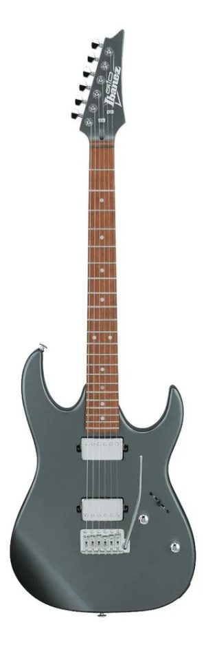 Guitarra Ibanez Gio Grx120sp Noble Grey Metallic Mate Diestro Gris Palo De Rosa