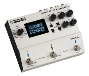 Pedal De Efecto Boss Digital Delay Dd-500 Blanco