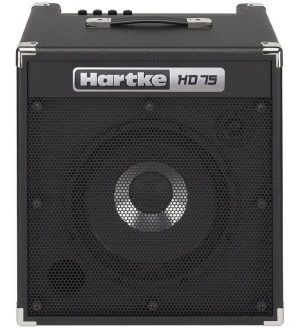 Amplificador Hartke Hd Series Hd75 Transistor Para Bajo De 75w Color Negro