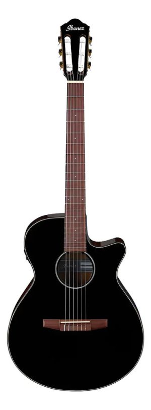 Guitarra Electro Acústica Ibanez Aeg50n Bkh Negro