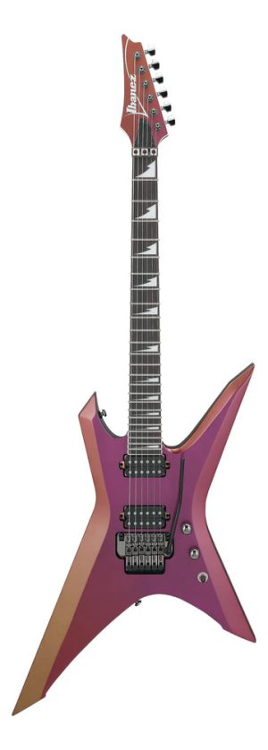 Guitarra Electrica Ibanez Xpt420dx Diestro Rose Gold Chameleon Palo De Rosa