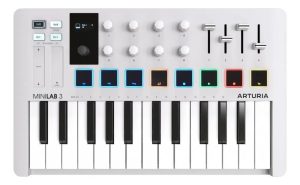 Controlador Midi Usb Arturia Minilab 3 Blanco