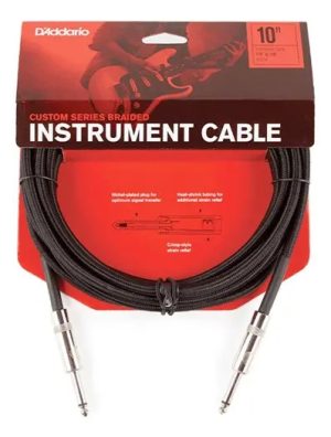 Cable Guitarra Daddario Pwbg15 Bk 5mts