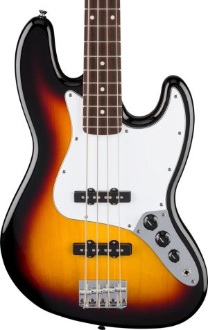Bajo Electrico Fender Standard Jbass Diestro Sunburst Laqueado 4