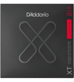 Cuerda De Guitarra D'addario De Nylon De Tensión Normal 0.28 Xtc45 1 Un