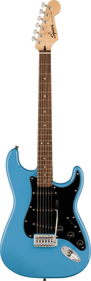 Guitarra Electrica Squier Sonic Stratocaster Sunburst Diestro California Blue Laurel
