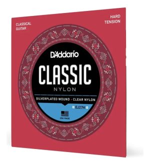 Cuerdas Para Guitarra Clásica D'addario Ej27h De Tensión Dura