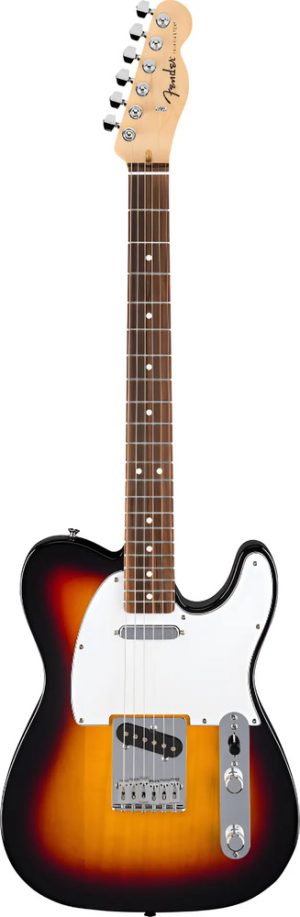 Guitarra Electrica Fender Standard Telecaster Sombreado Diestro Marrón Maple