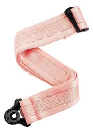 Colgante Para Guitarra Electrica Y Bajo Daddario Autolock Rosa