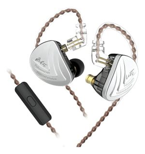 Auriculares In Ear Kz As16 Monitores 8 Vias Driver Original Negro