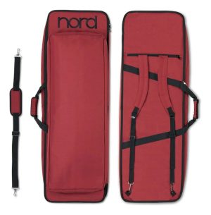Funda Nord Softcase 73 Teclas Para Electro 6 Hp Color Rojo
