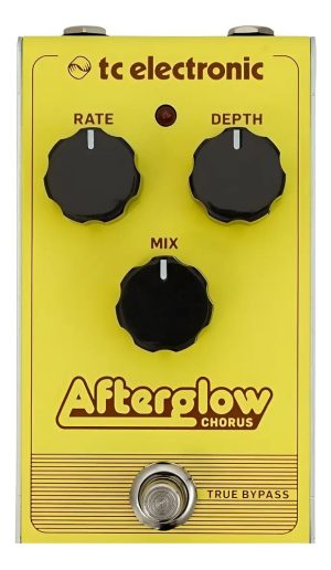 Pedal Efectos Tc Electronic Afterglow Chorus Amarillo