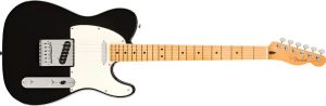 Guitarra Fender Player Il Telecaster Color Negro Material Del Diapasón Maple Orientación De La Mano Diestro