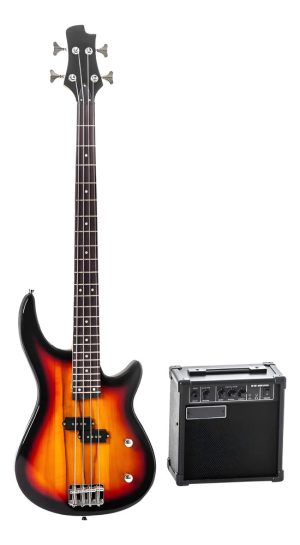 Bajo Electrico Pack Freeman B01pk J Bass Sunburst