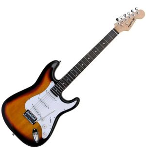 Guitarra Electrica Pack Freeman E01 Strat Sunburst