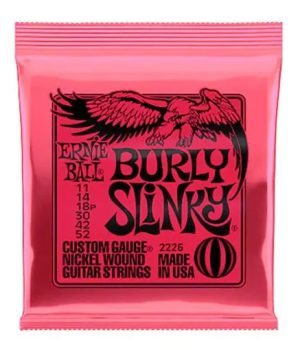 Cuerdas Ernie Ball Para Guitarra Electrica Burly Slinky 2226