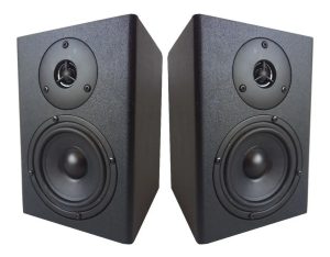 Caja Acustica Monitor Multimedia Lexsen M4 4'' Par Bluetooth Negro