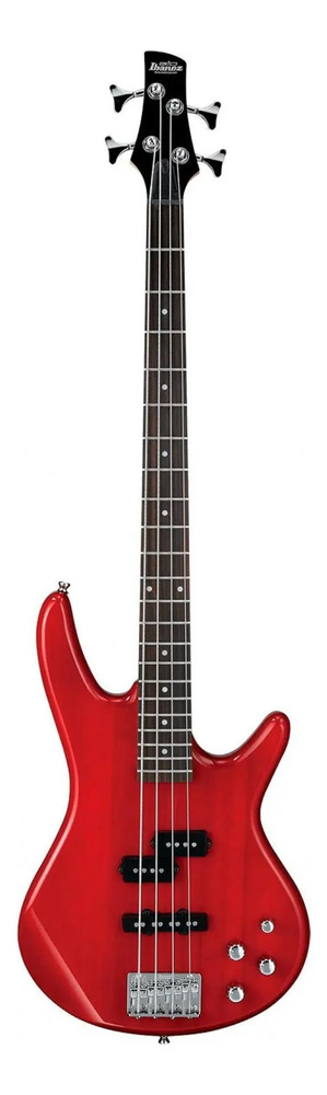 Bajo Ibanez Gsr200-tr Sdgr Electrico Color Rojo M Diestro Laqueado 4