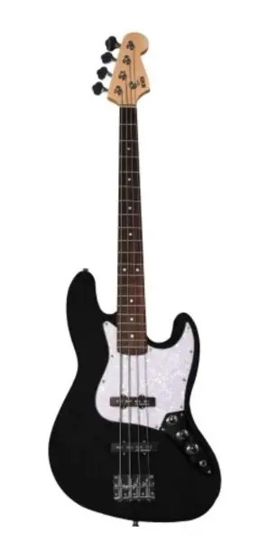 Bajo Eléctrico Newen Jazz Bass Black