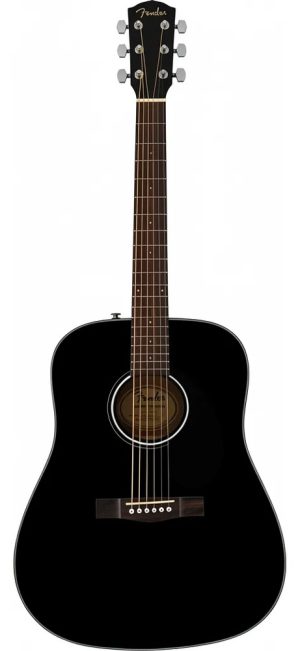Guitarra Acústica Fender Classic Design Cd-60s Para Diestros Natural Nogal Brillante Diestro