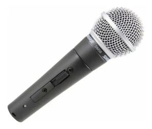 Micrófono Shure Sm Sm58s Dinámico Cardioide Color Negro
