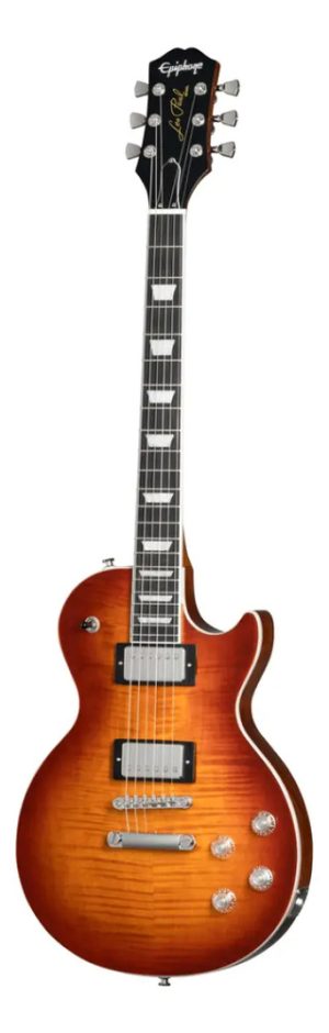 Guitarra Eléctrica EpiPhone Les Paul Modern Figured Mojave Ébano 6 Cuerdas Diestro