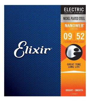 Encordado Guitarra Elelctrica Elixir Nanoweb 7 Str 009