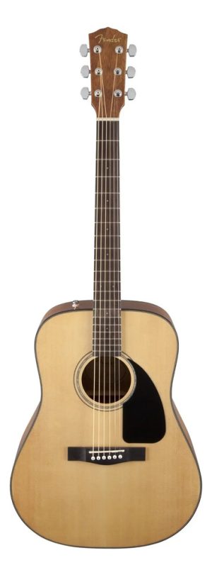 Guitarra Acústica Fender Classic Design Cd-60 Para Diestros Natural Simil Rosewood Brillante Diestro