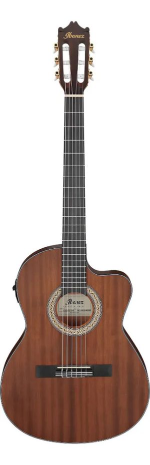 Guitarra Clasica Electroacustica Ibanez Ga5mhtce Open Pore Natural