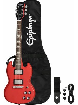 Guitarra Electrica EpiPhone Power Players Sg Lava Red 3/4