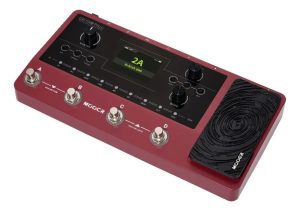 Pedal Multiefectos Mooer Ge150 Pro Li Rojo Guitarra Eléctrica Batería Integrada