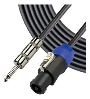 Cable Soundking BD125 9m Conectores Speakon a Jack Audio Profesional