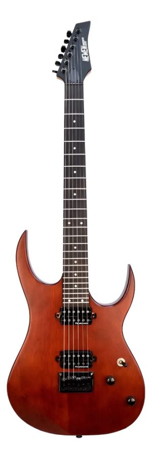 Guitarra Electrica Newen Rock Dark Wood Diestro Dark Wood