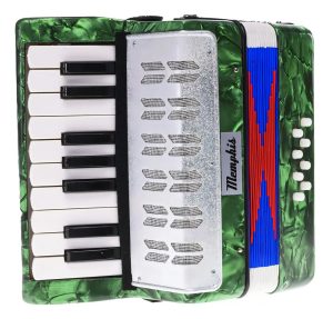 Acordeón Infantil Memphis Stp104 8b 17t Green Color Verde