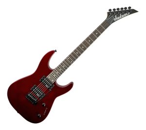 Guitarra Electrica Jackson Js12 Dinky Metallic Red Diestro Metallic Red Amaranto